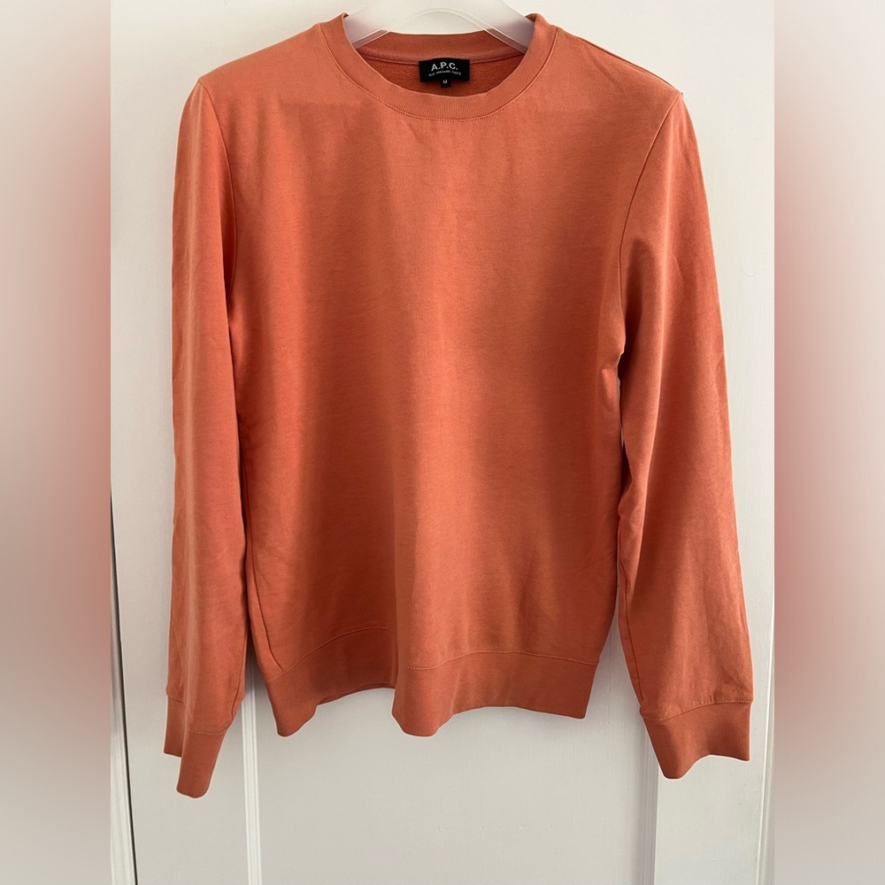 A.P.C. Rue Madame Paris Sweatshirt Jumper, Size M Medium, APC